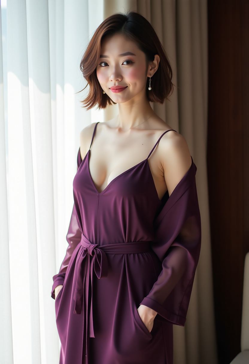 妈妈的晨间保养
